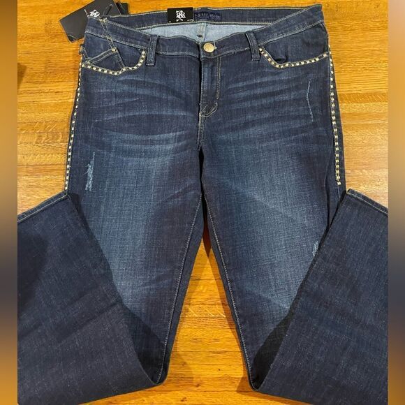 Rock & Republic Kasandra Boot Cut Jean Size 16 M NWT - Picture 7 of 16